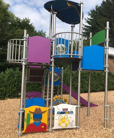 Extérieur de la crèche de Belvaux