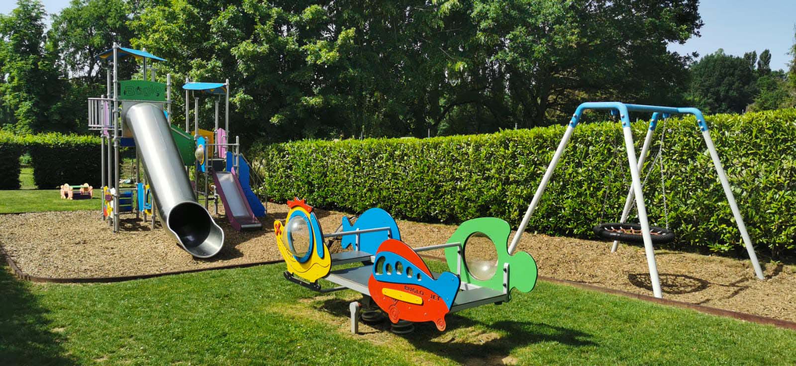 Espace de jeux de la crèche de Belvaux