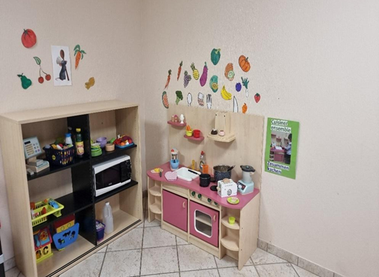 Vue vun der Crèche zu Bieles